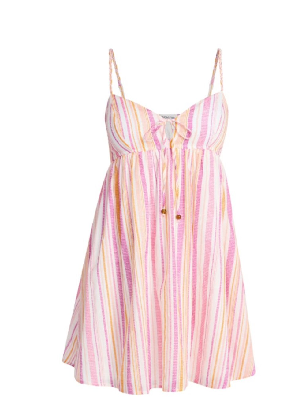 No Boundaries Cami A-Line Mini Dress Winter White